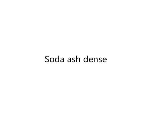 Soda ash dense